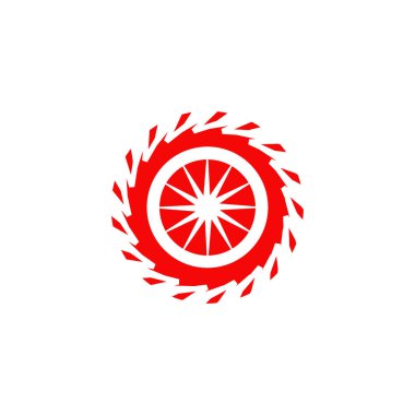 Çember logo tasarım vektör şablonu