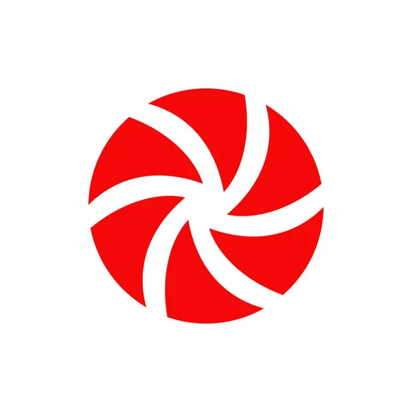 Circle icon logo design template — 스톡 벡터