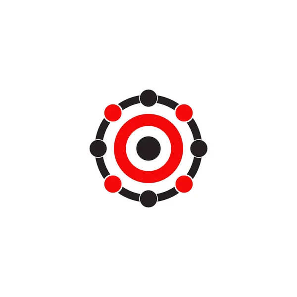 Circl logo design vektorvorlage — Stockvektor