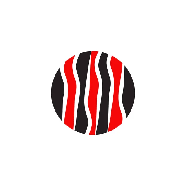 Шаблон векторного дизайну логотипу циркуля — стоковий вектор