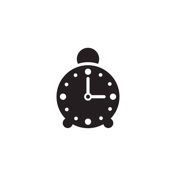 Reloj icono logotipo diseño vector plantilla — Archivo Imágenes Vectoriales