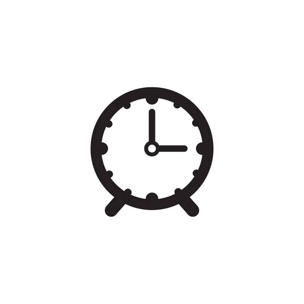 Saat simgesi logo tasarım vektörü şablonu — Stok Vektör