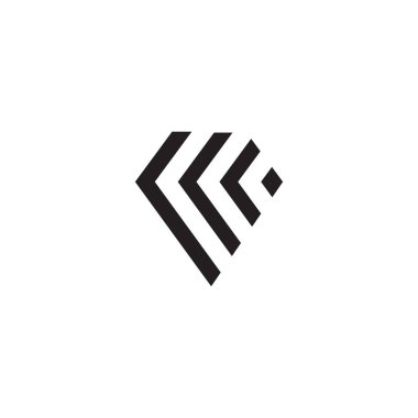 Elmas simgesi çizim vektörü şablonu