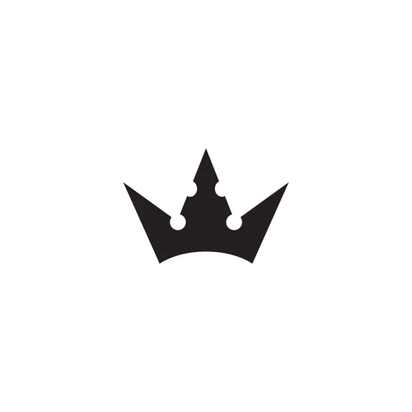 Шаблон векторної ілюстрації дизайну логотипу корони — стоковий вектор