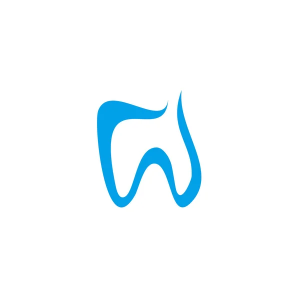 Cuidado dental icono logotipo diseño vector ilustración plantilla — Vector de stock