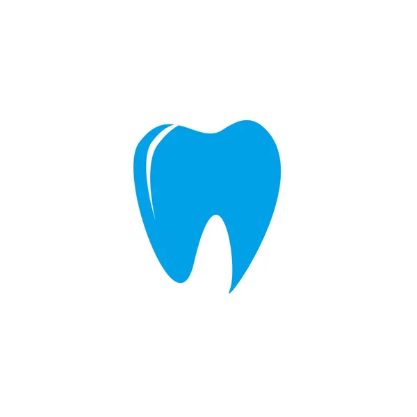 Diş bakımı simgesi logo tasarımı vektör illüstrasyon şablonu — Stok Vektör