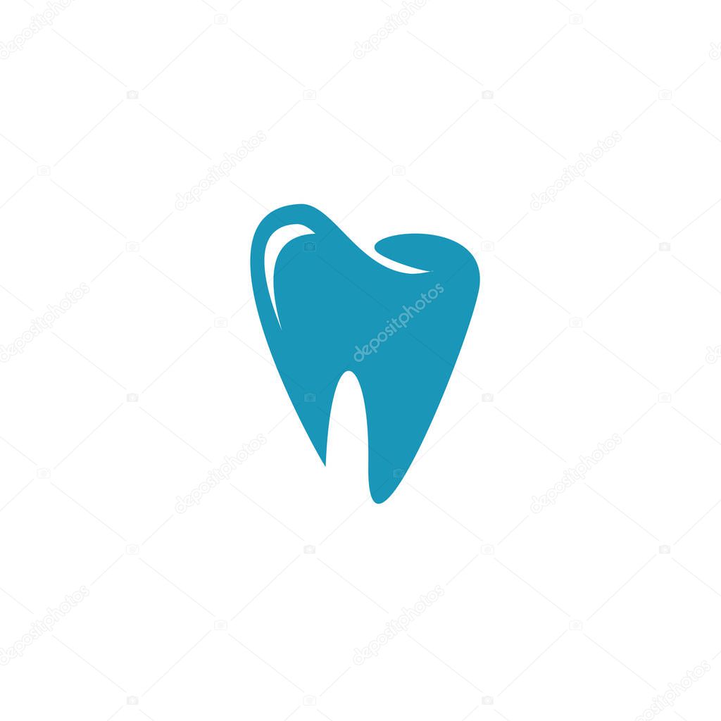 Dental care icon logo design inspiration vector illustration template