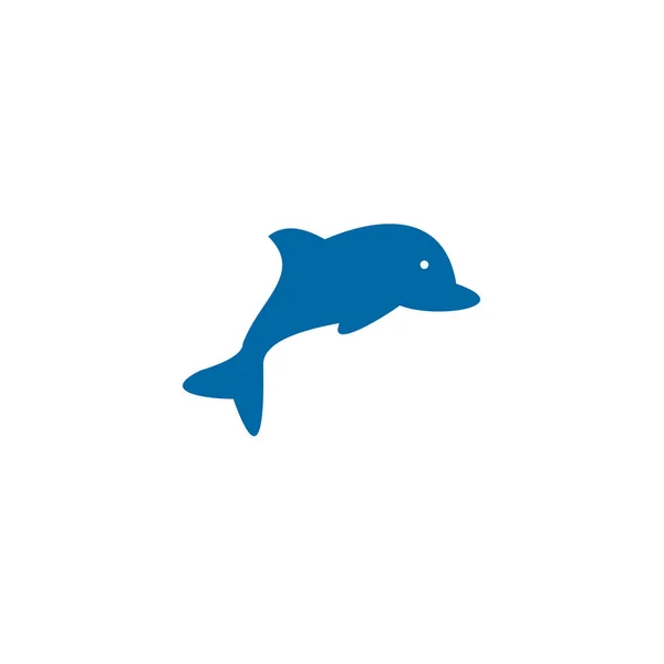 Šablona návrhu loga Dolphin — Stockový vektor