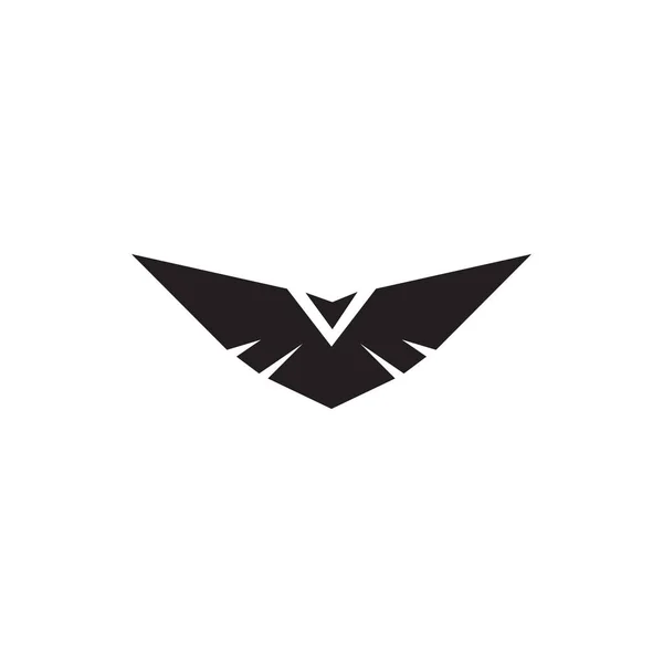 Modelo de vetor de inspiração de design de logotipo de ícone de águia —  Vetores de Stock