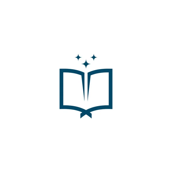 Векторный шаблон дизайна логотипа образования — стоковый вектор