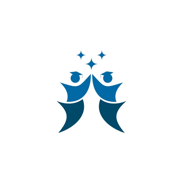 Szablon wektorowy logo edukacji — Wektor stockowy