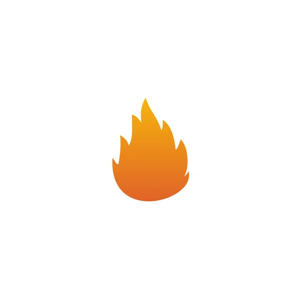 Πρότυπο φορέα σχεδιασμού εικονιδίου φωτιάς — Διανυσματικό Αρχείο