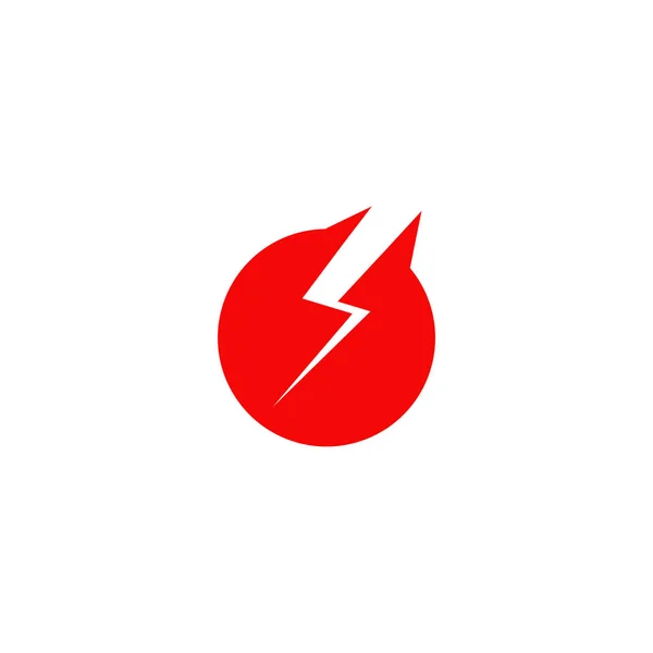 Шаблон логотипа Flash electric — стоковый вектор