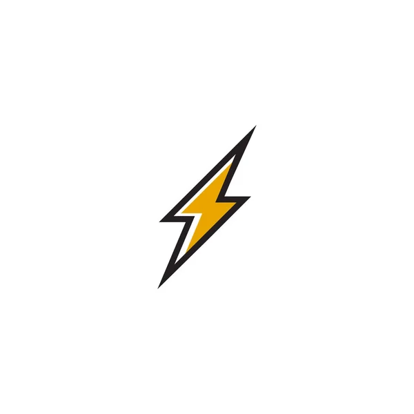 Modèle de conception de logo icône électrique flash — Image vectorielle
