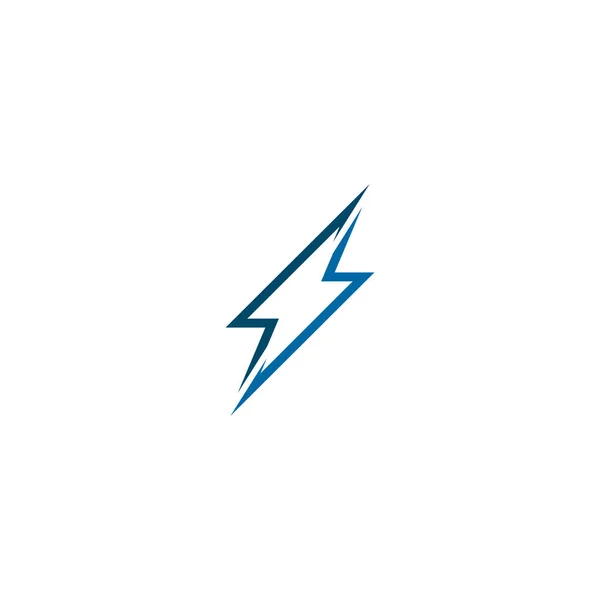 Modèle de conception de logo icône électrique flash — Image vectorielle