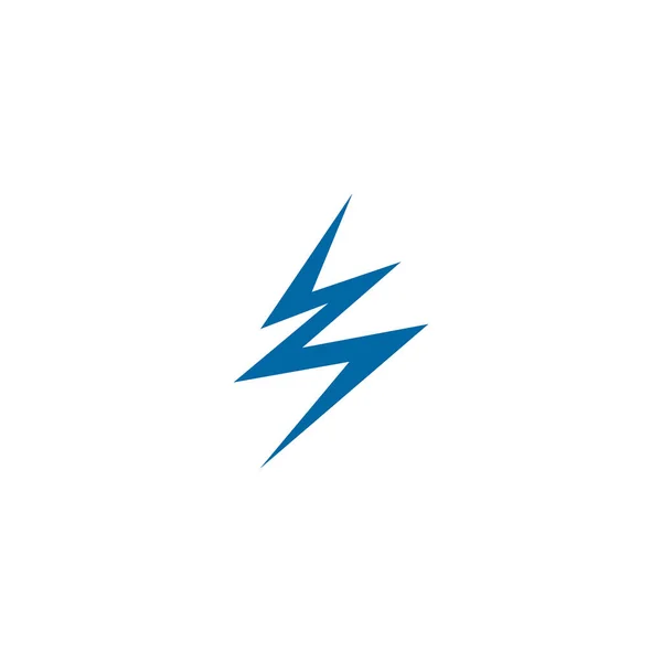 Modèle de conception de logo icône électrique flash — Image vectorielle