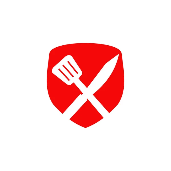 Lebensmittel Logo Design Vektor-Vorlage — Stockvektor