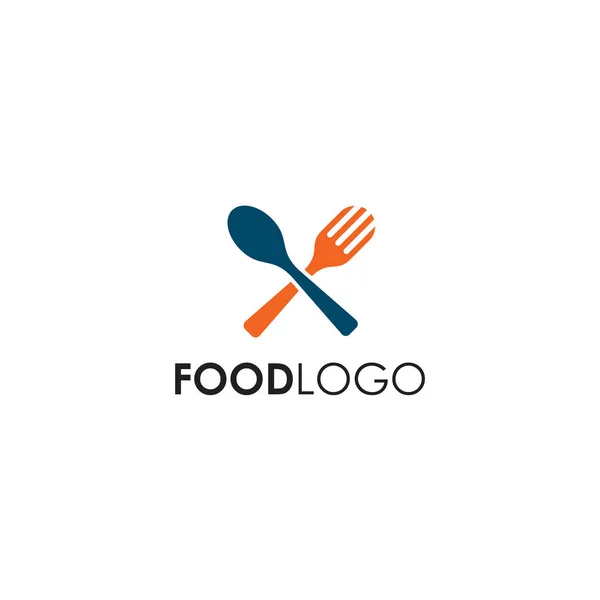 Food logo design vector template — Stock Vector