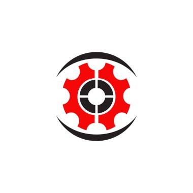 Endüstriyel şirket için ikon logosu tasarımı