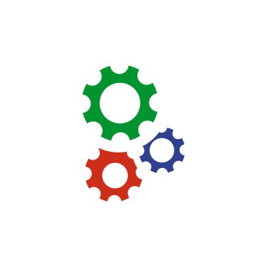 Endüstriyel şirket için ikon logosu tasarımı