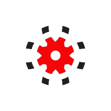 Endüstriyel şirket için ikon logosu tasarımı