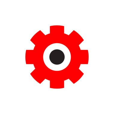 Endüstriyel şirket için ikon logosu tasarımı