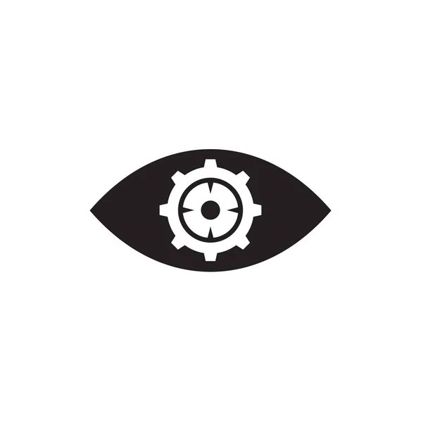 Σχεδιασμός λογότυπου εικονιδίου εργαλείων για βιομηχανική εταιρεία — Διανυσματικό Αρχείο