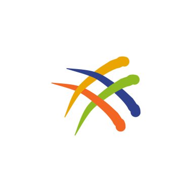 Hash etiket logo tasarım vektör şablonu