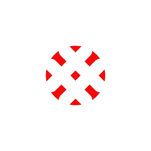 Hash-Tag Logo Design Vektorvorlage — Stockvektor