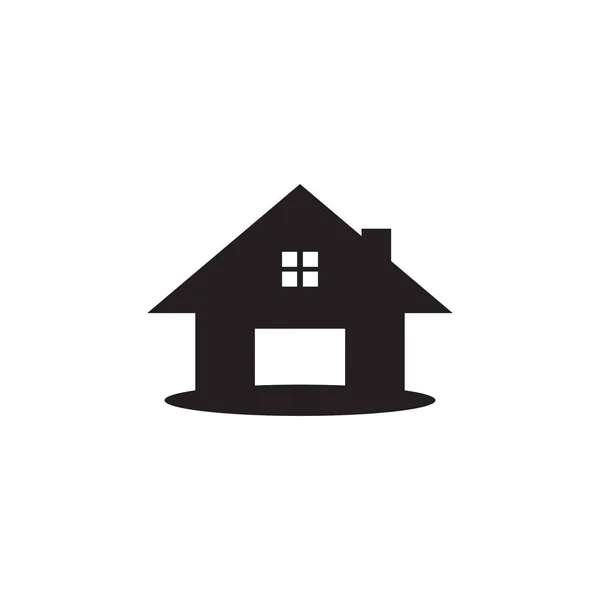 Дизайн домашнього логотипу векторний шаблон — стоковий вектор