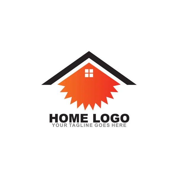 Modelo de vetor de design de logotipo Home —  Vetores de Stock