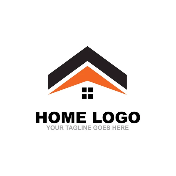 Modelo de vetor de design de logotipo Home — Vetor de Stock