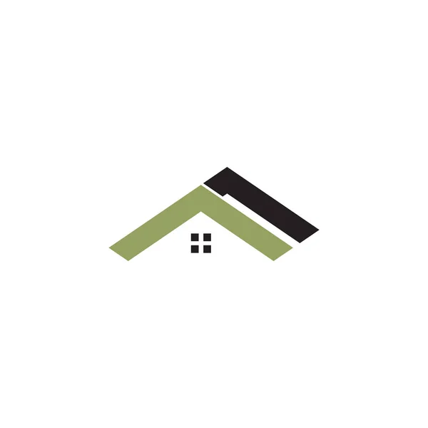 Accueil logo design vectoriel modèle — Image vectorielle