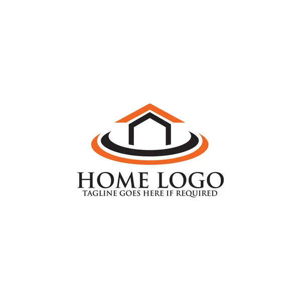 Home logo ontwerp vector template — Stockvector