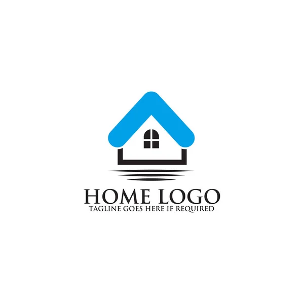 Modelo de vetor de design de logotipo Home — Vetor de Stock