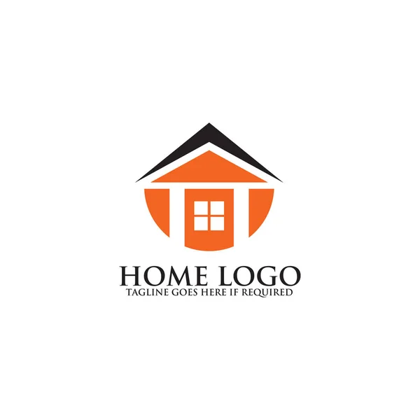 Modelo de vetor de design de logotipo Home —  Vetores de Stock