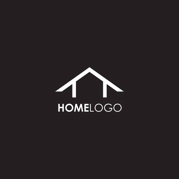 Modelo de vetor de design de logotipo Home — Vetor de Stock