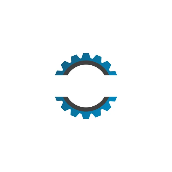 Endüstriyel logo tasarım vektör şablonu