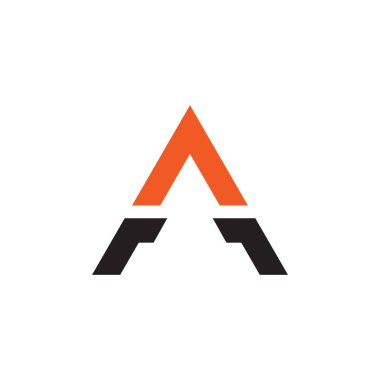 Mektup logo tasarım şablonu