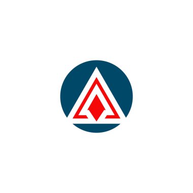 Bir harf logo tasarım vektörü şablonu