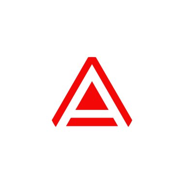 İlk harf logo tasarım vektör şablonu