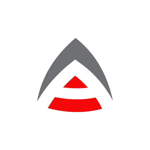 Una plantilla vectorial de diseño de logotipo letra — Vector de stock