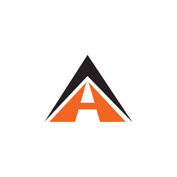 Eine Buchstabe Logo Design-Vorlage — Stockvektor