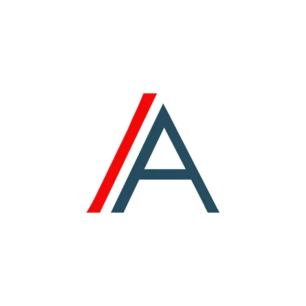 Modèle vectoriel de conception d'icône de logo de lettre — Image vectorielle