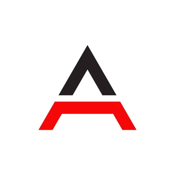 Plantilla de diseño de logotipo de carta — Vector de stock