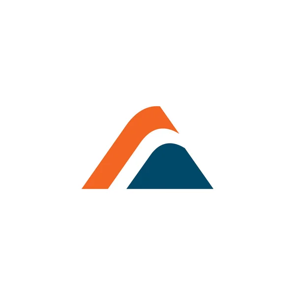 Ein Brief Logo Symbol Design Vektor-Vorlage — Stockvektor