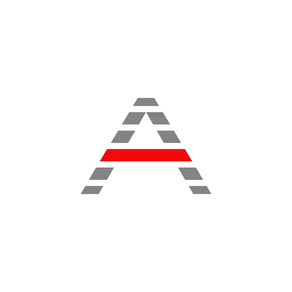 Una carta logotipo icono diseño vector plantilla — Vector de stock