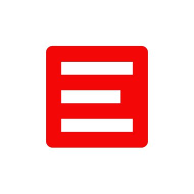 E mektup logo tasarım şablonu