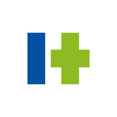 H harfi logo tasarım vektör şablonu