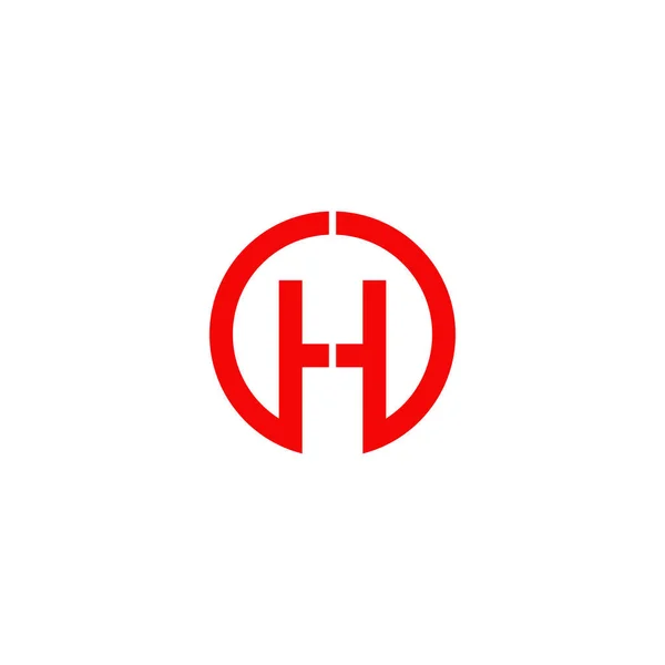 H letter logo design vector template — Stock Vector